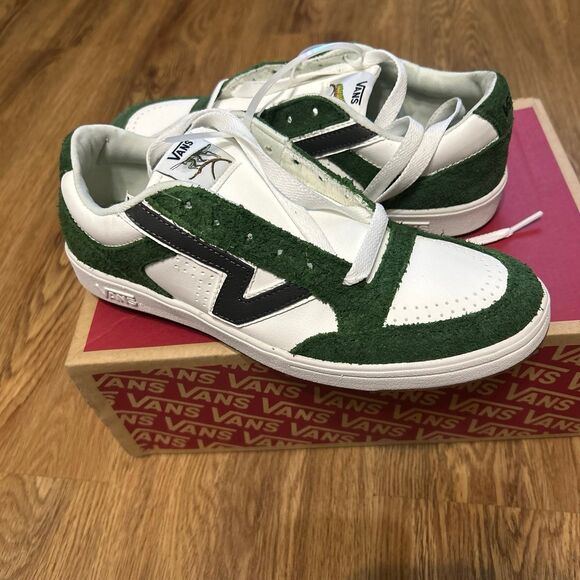 Vans Other - VANS lowland Comfycush greenhouse green lace up shoes sneakers men’s 7 new